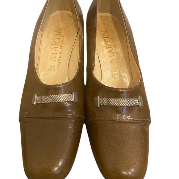 JB Martin Womens Vintage Brown Heels - Picture 3 of 7